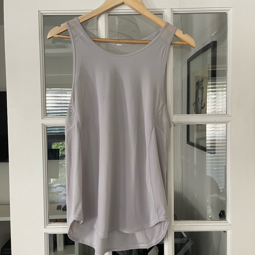 Soft Lilac Lululemon Athletic Tank Top